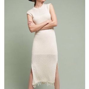 Anthro Isla Knit Midi Dress